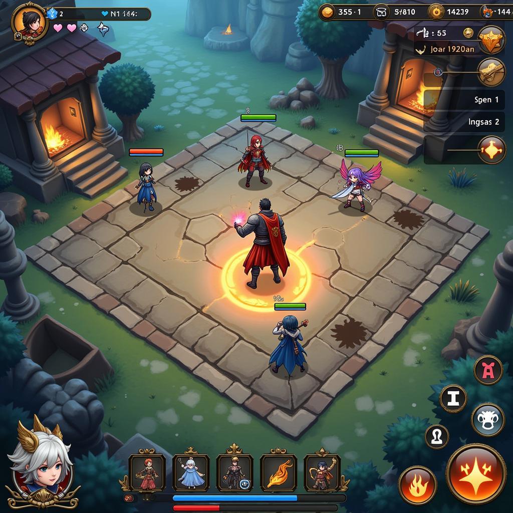 Auto Chess Mobile Dragon Nest APK Gameplay