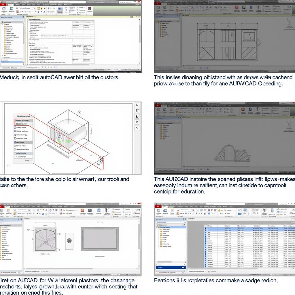 AutoCAD Android Interface