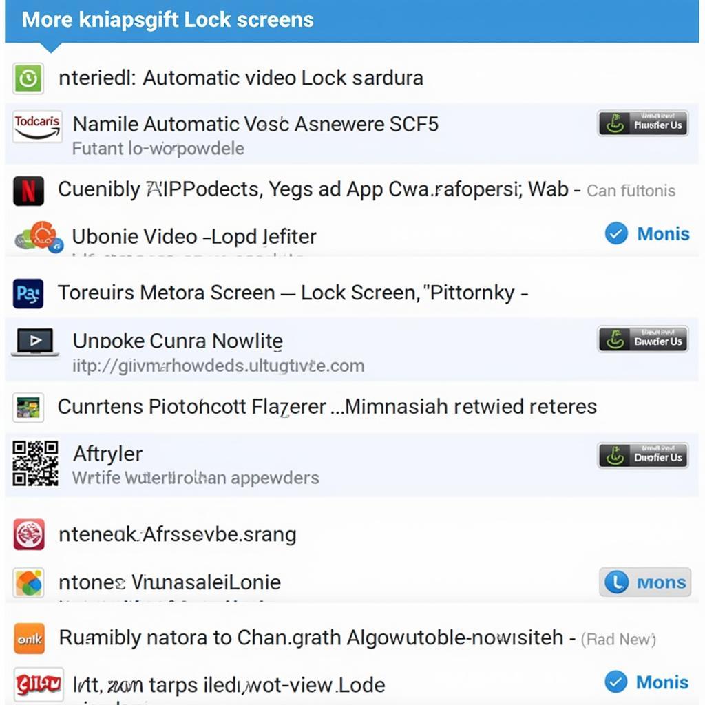 Various Automatic Video Lock Screen APK Download Options