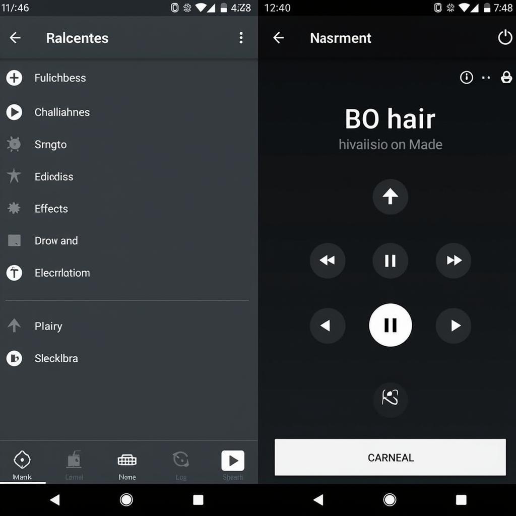 Autotune App Interface on Android