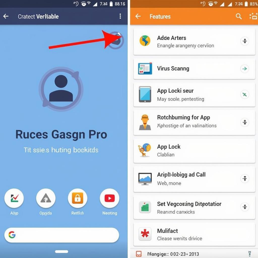 Avast 6.21.2 Pro APK Interface