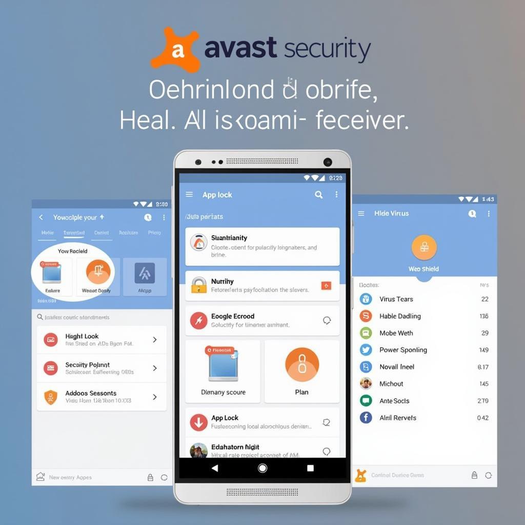 Avast Security Mobile Pro APK Interface