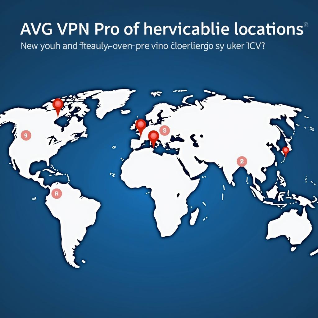 AVG VPN Pro APK Key Server Locations