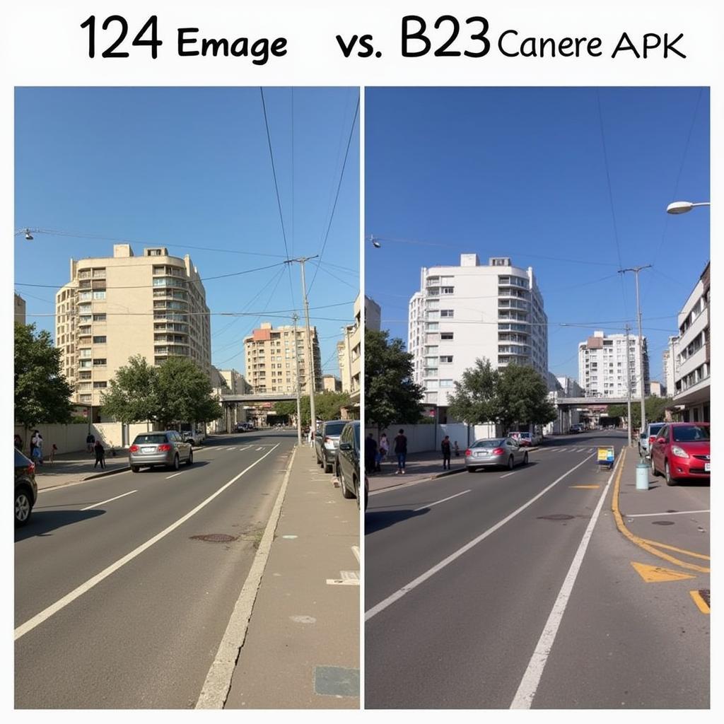 B126 Camera APK Comparison