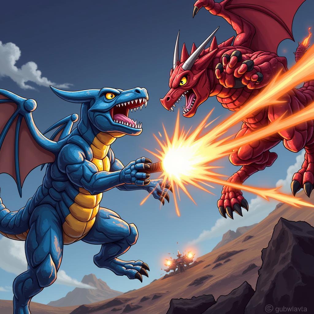 Bakugan Game APK Battle Scene