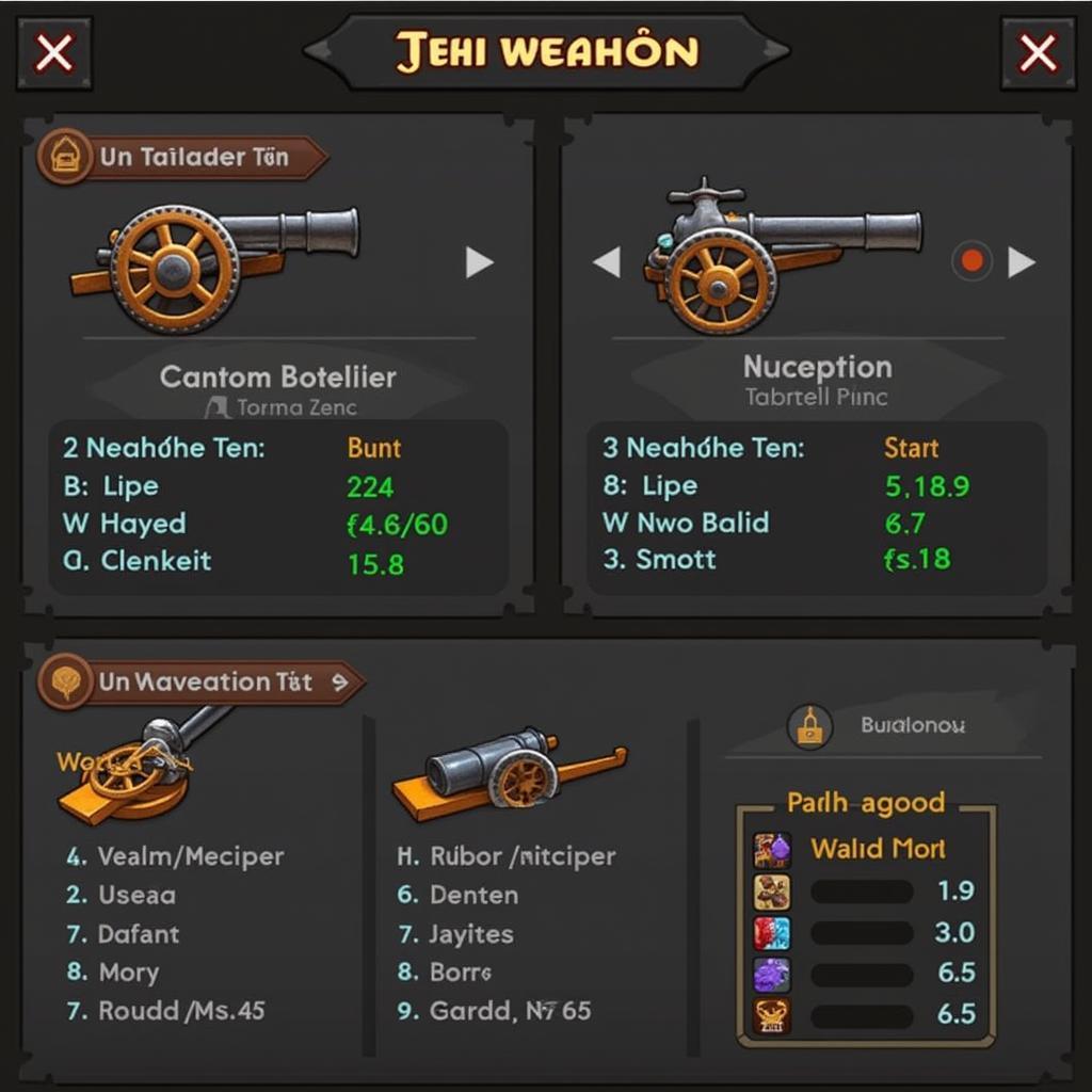 Ban Ca Tien APK 1.1 Weapon Selection