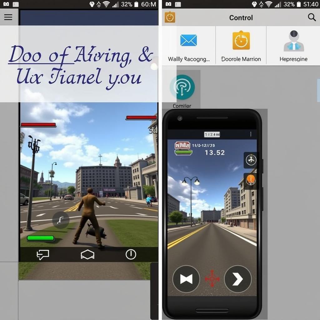 Bandicam APK recording gameplay on a mobile device