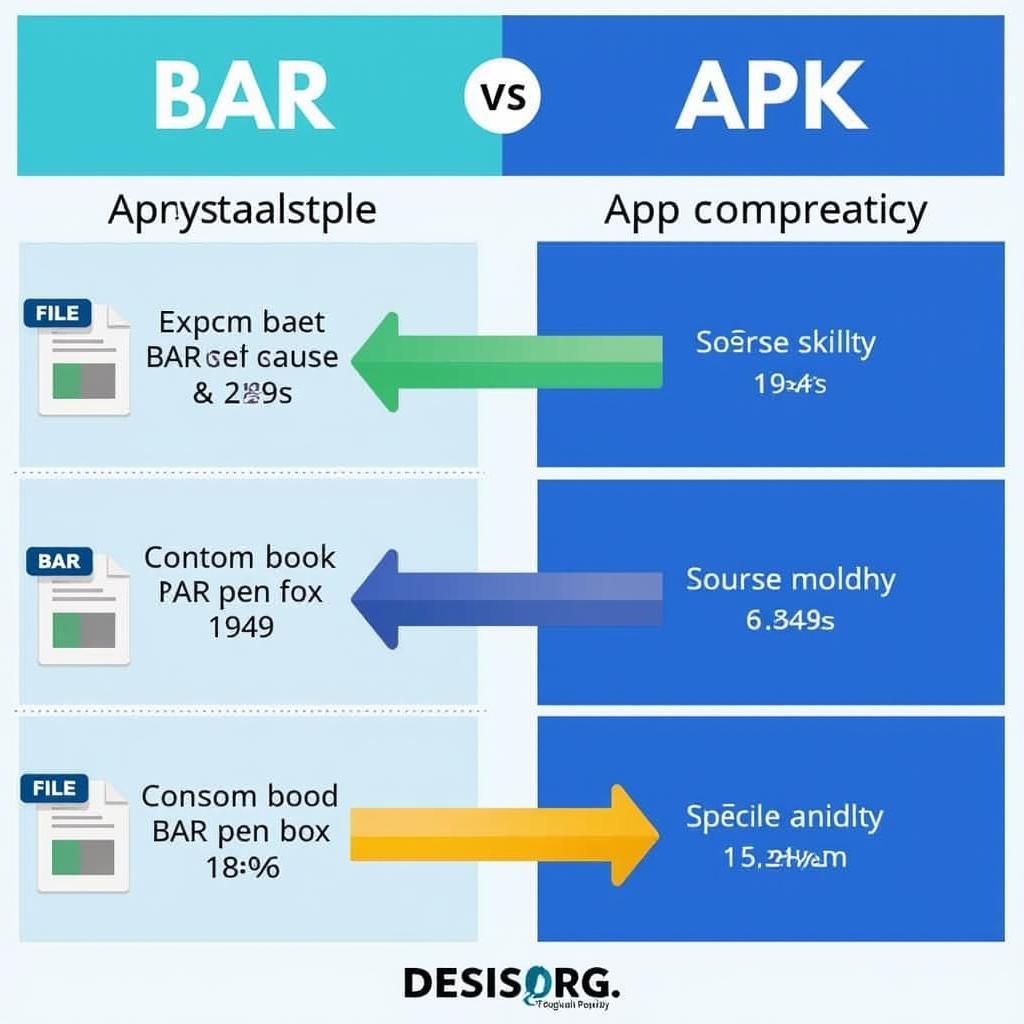 Comparing BAR Files and APK Files