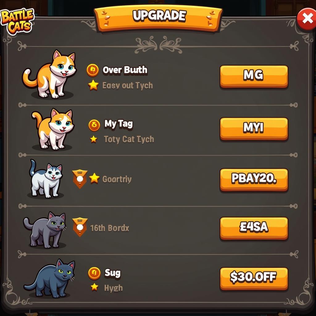 Battle Cats APK Gameplay: Upgrading Units