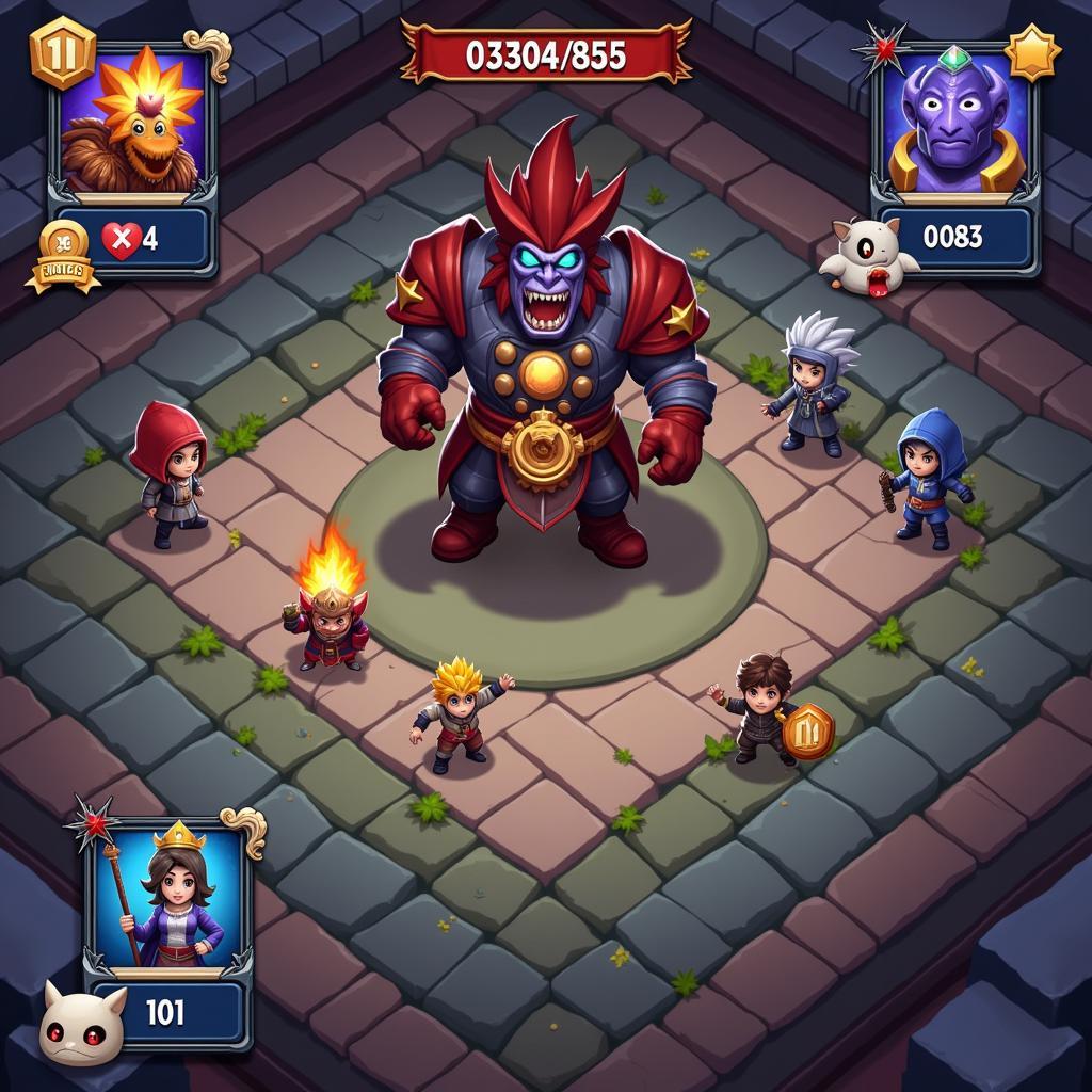 Battlejack Boss Battle Screenshot