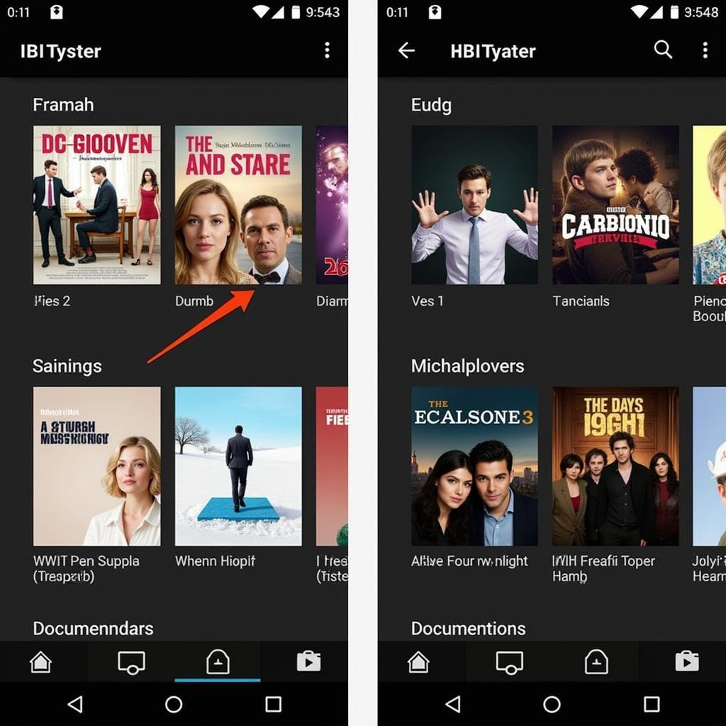 BBC iPlayer APK Interface