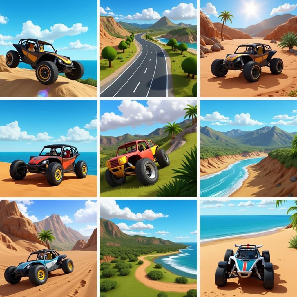 Beach Buggy 2 Mod APK Tracks