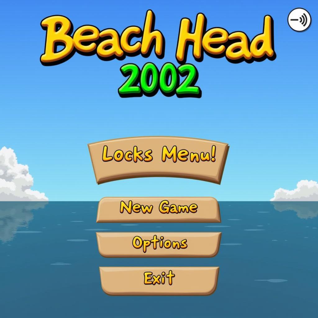 Beach Head 2002 APK Main Menu Screenshot