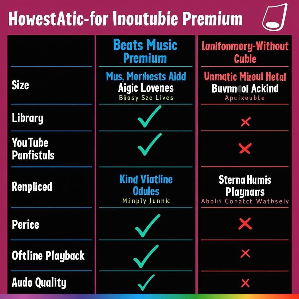 Comparing Beats Music APK with Competitors