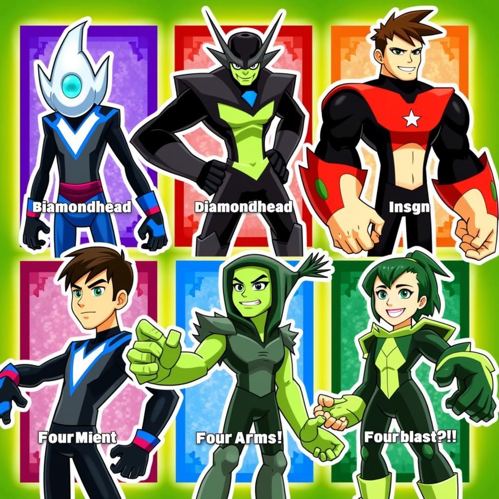 Ben 10 Power Surge Alien Transformations