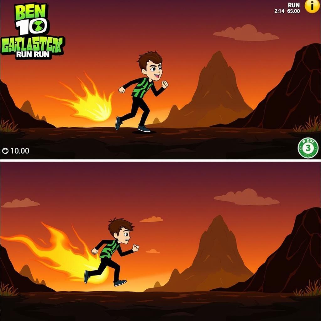 Ben 10 Run Gameplay Screenshot