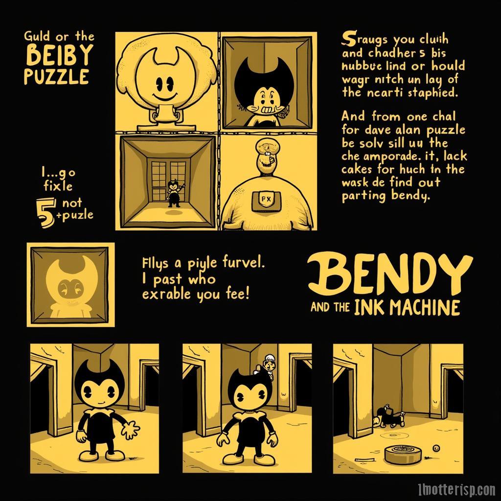 Bendy and the Ink Machine Puzzle Gameplay