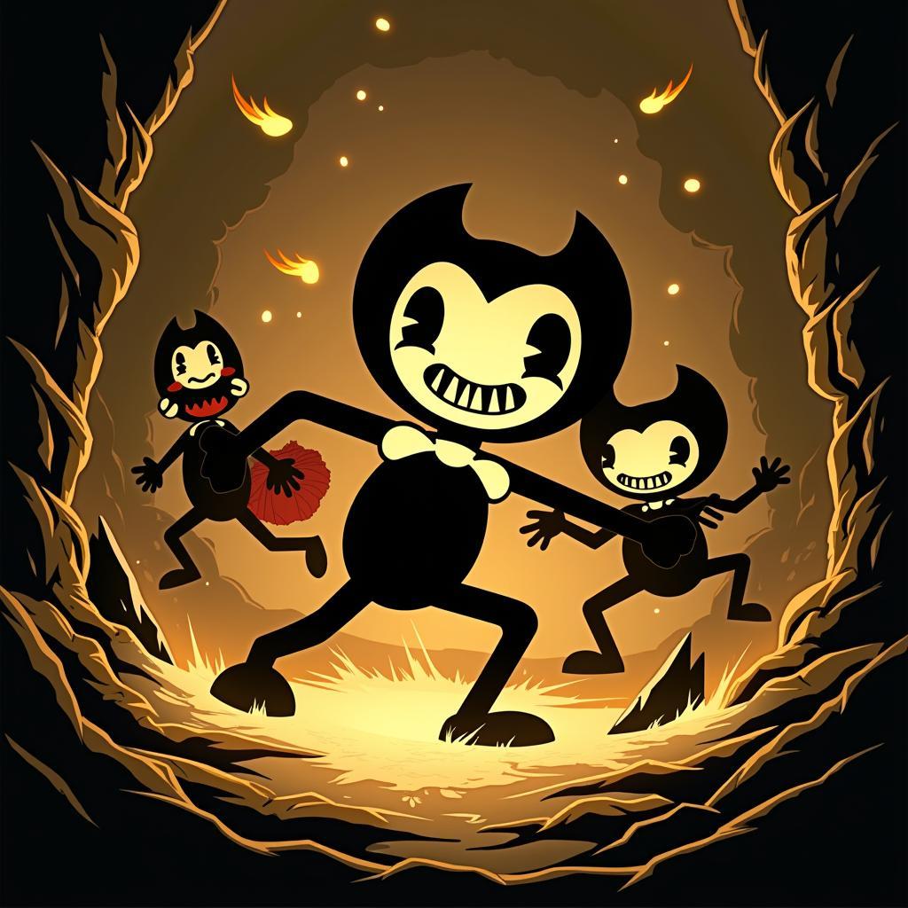 Bendy Nightmare Run Boss Battle