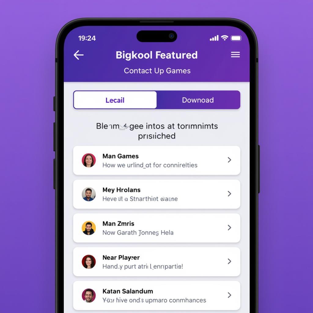 Bigkool 2017 User Interface