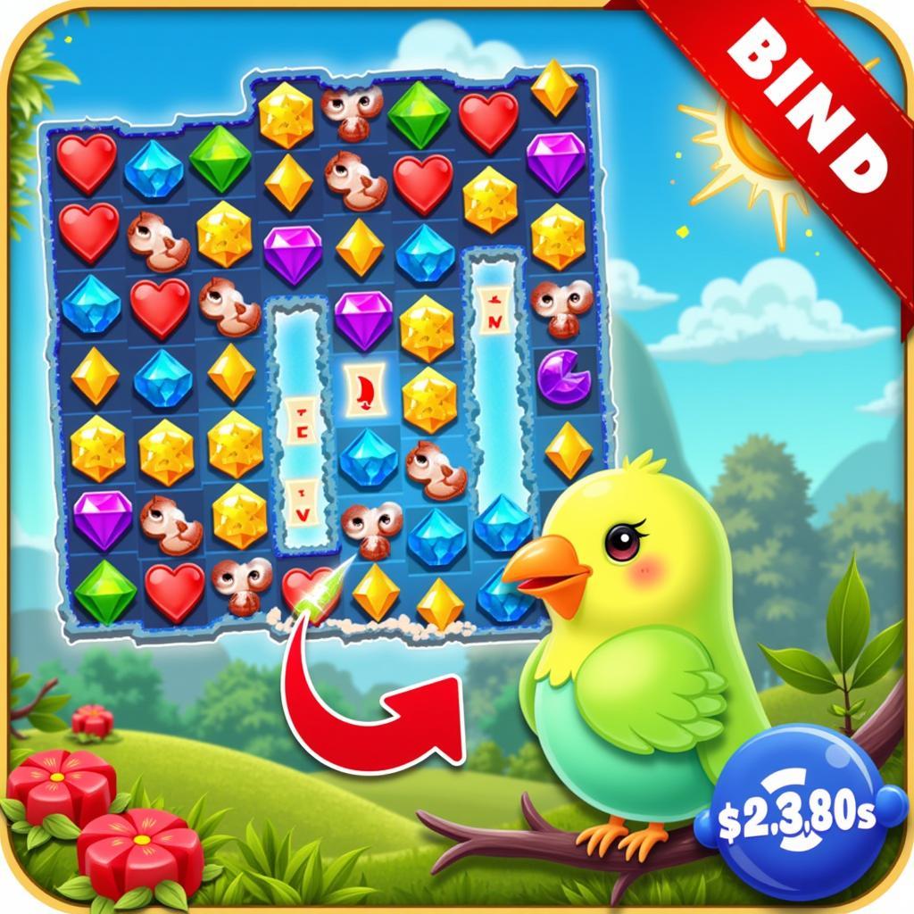 Bird Mania Match 3 Mod APK Gameplay Screenshot