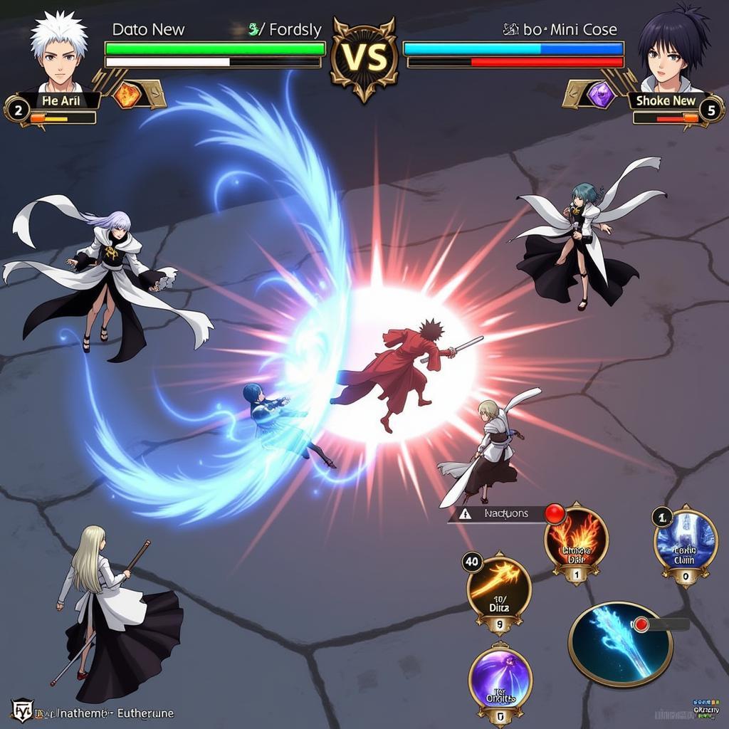 Bleach Death Awakening PVP Gameplay