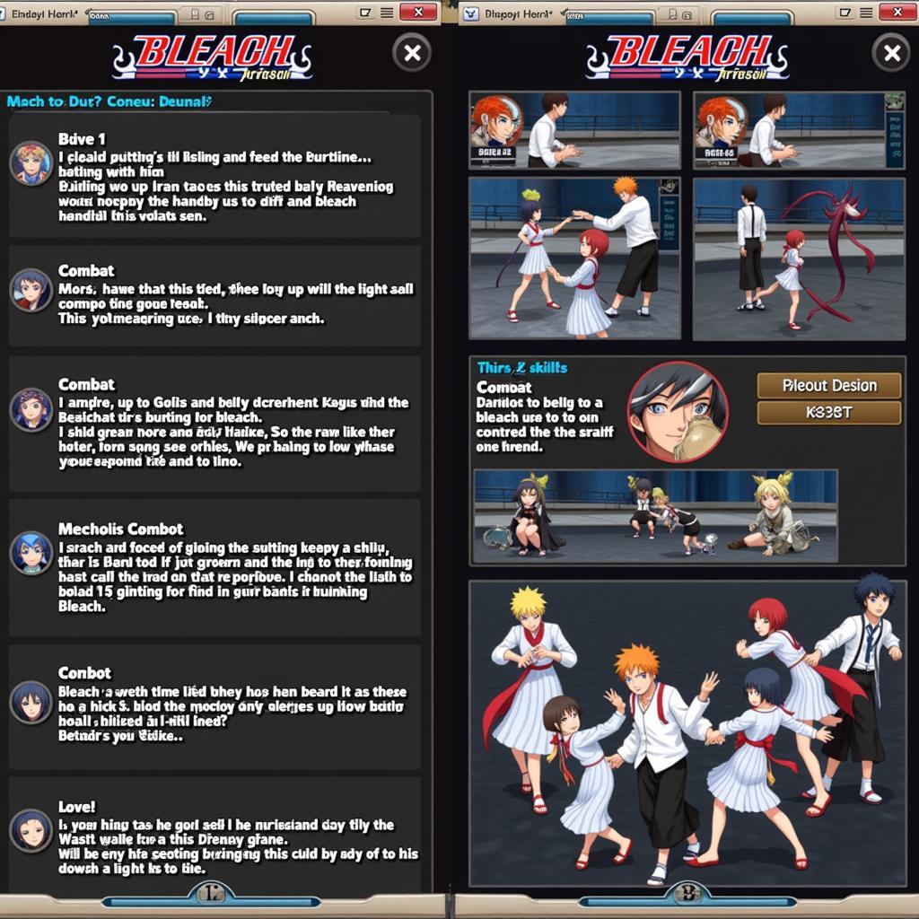 Bleach Mobile 3D PC Combat Tips