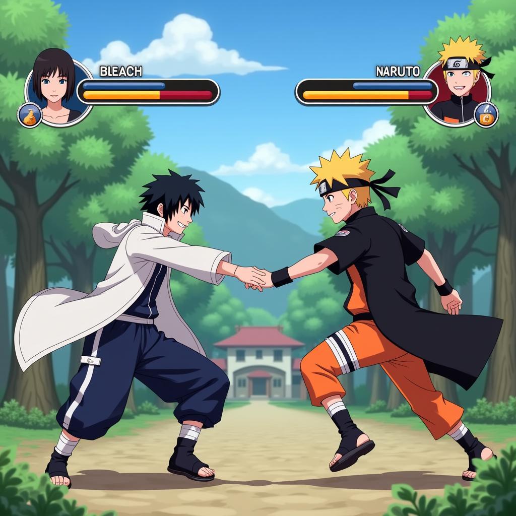 Bleach vs Naruto Online Battle