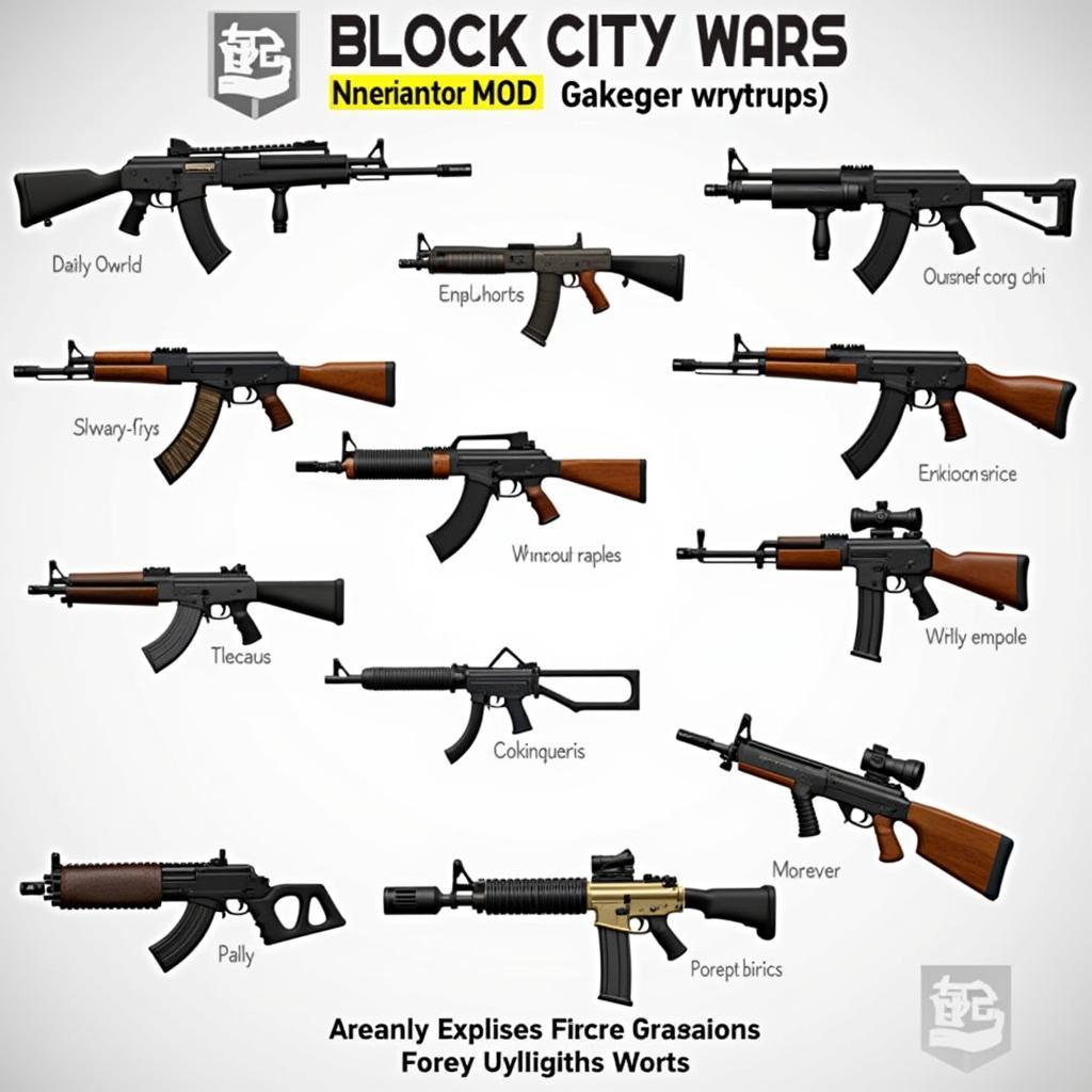 Block City Wars Mod APK 7.1.4 Hack Weapon Arsenal