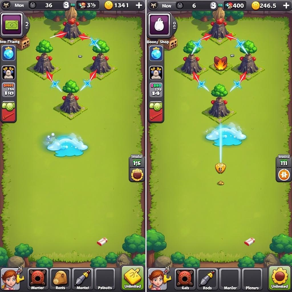 Bloons TD Battles Hack Mod APK Gameplay Screenshot