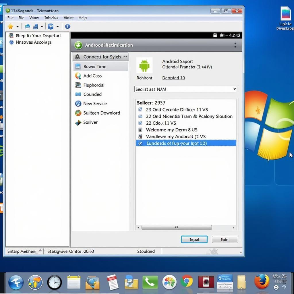 Bluestacks Emulator Running APK File