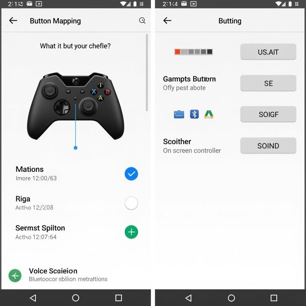 Mapping Buttons in a Bluetooth Controller APK