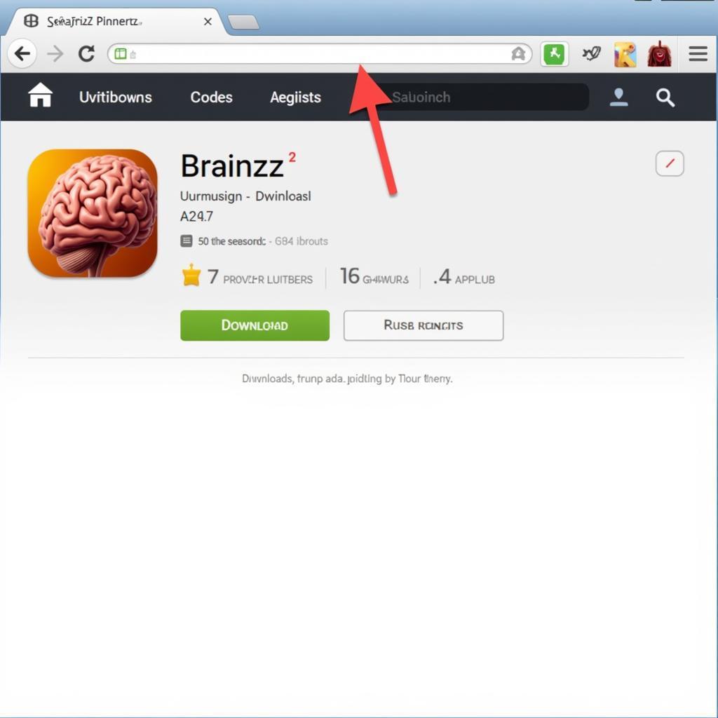 Downloading Brainzzz APK from Uptodown