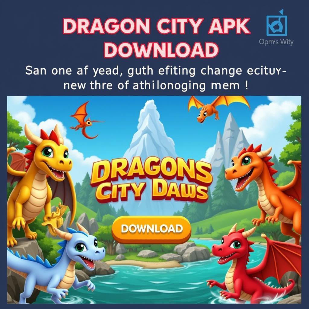 Dragon City APK Download Interface