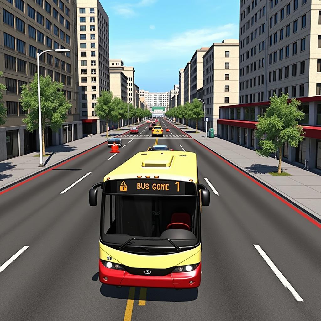 Navigating City Streets in Bus Simulator 2016