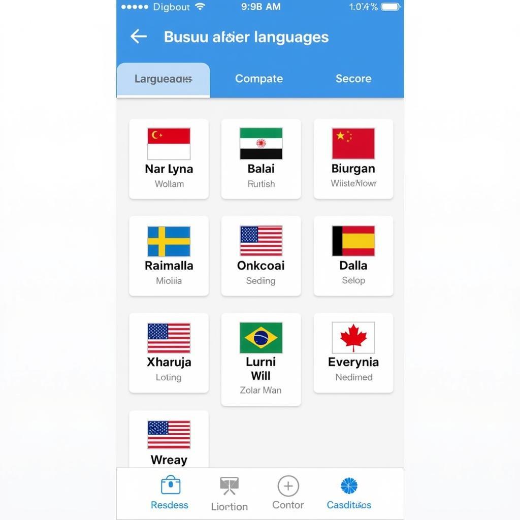 Busuu 9.4 Premium APK Language Selection