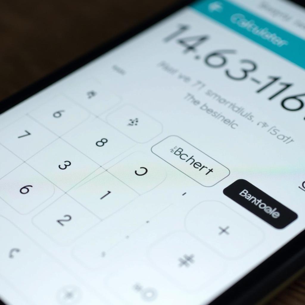 User-Friendly Calculator APK Interface