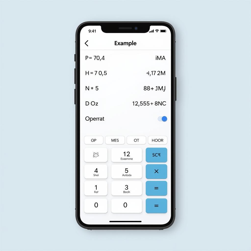 Modern Scientific Calculator Interface