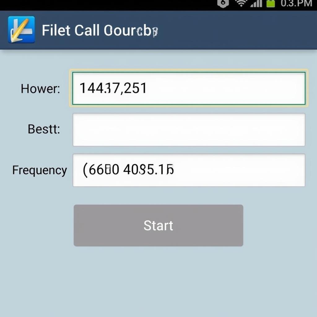 Call Bomber APK Interface