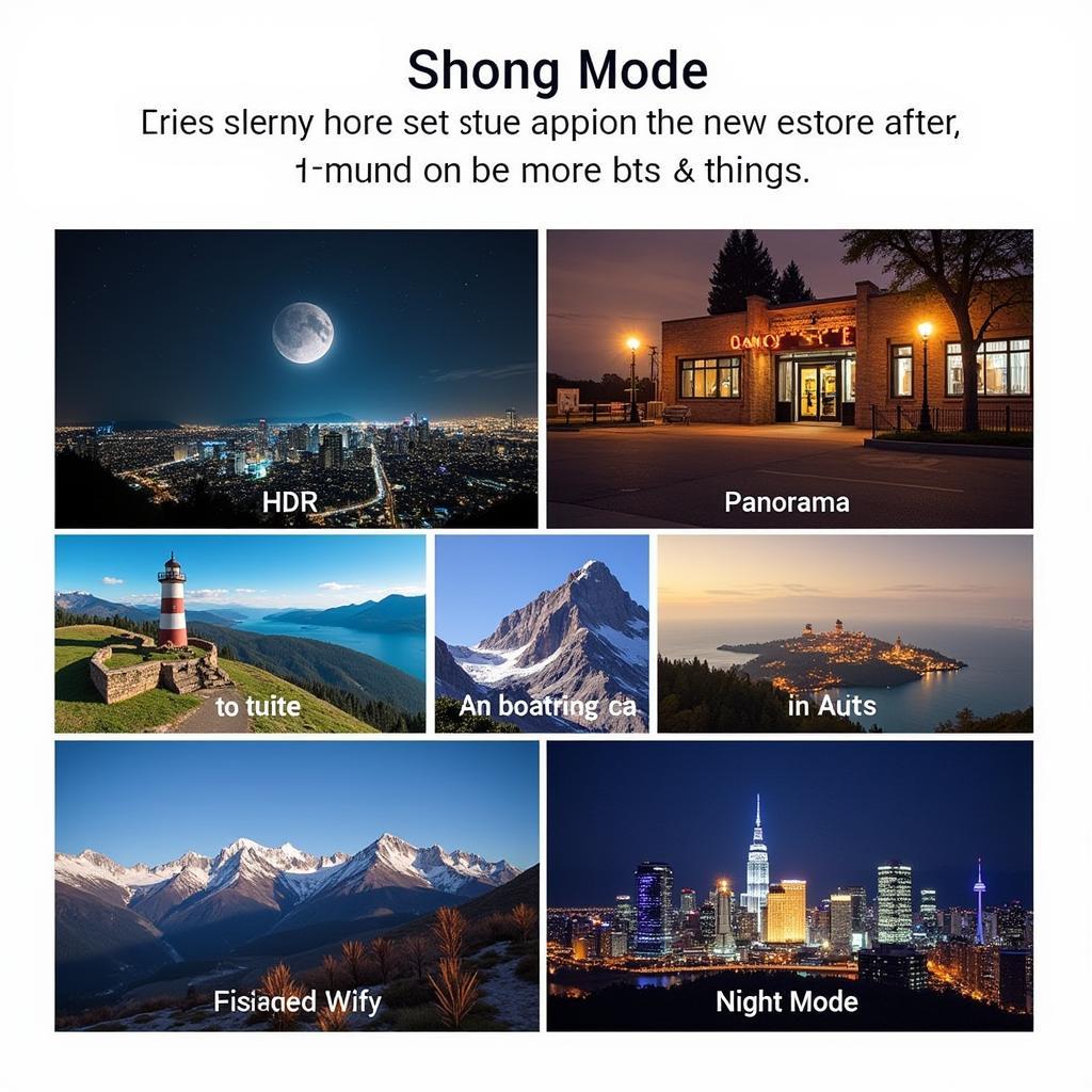 Camera MX Shooting Modes