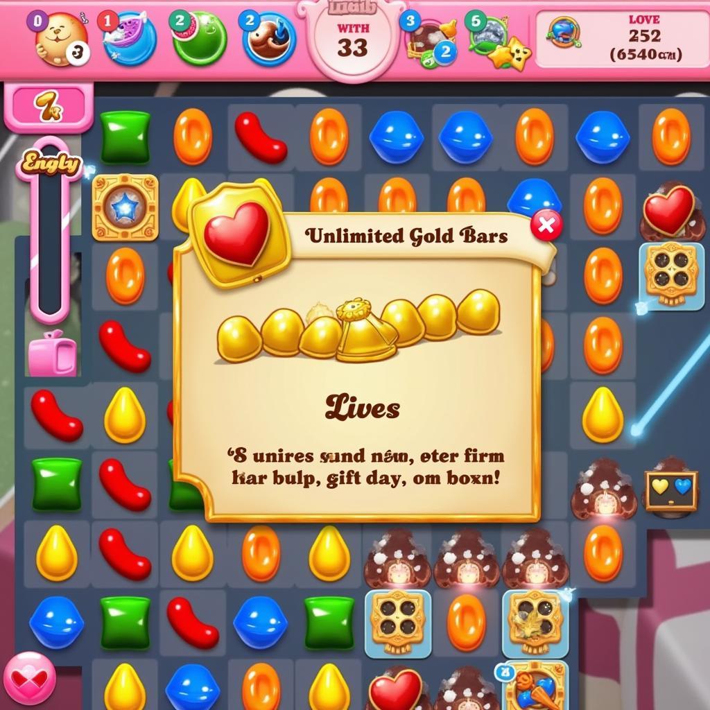 Candy Crush Soda Saga Mod APK Unlimited Gold Bars Screenshot