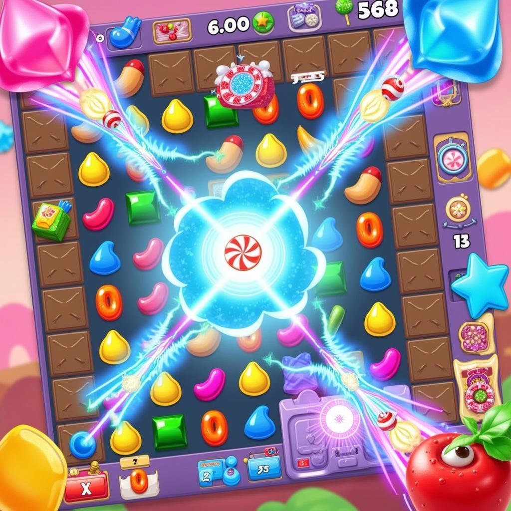 Candy Soda Saga Mod APK Gameplay Screenshot