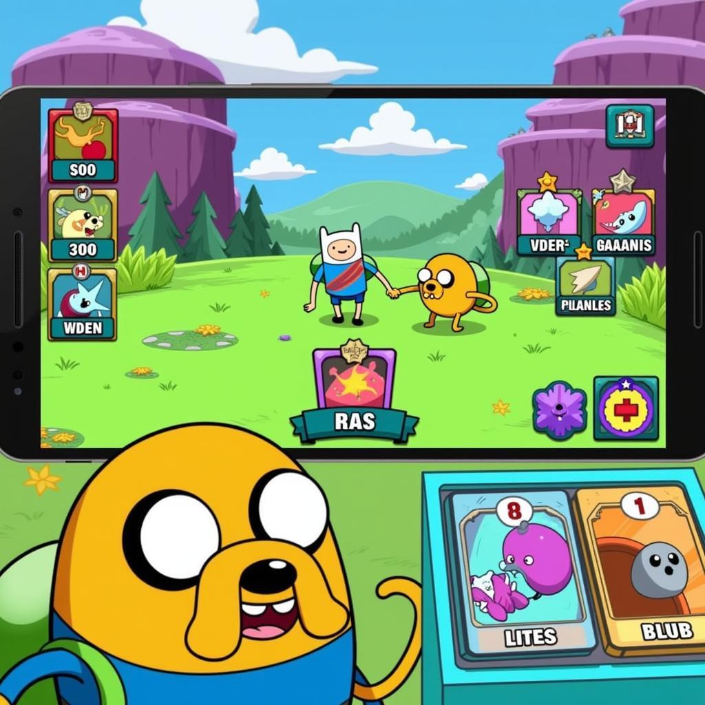 Card Wars Adventure Time Gameplay Screenshot