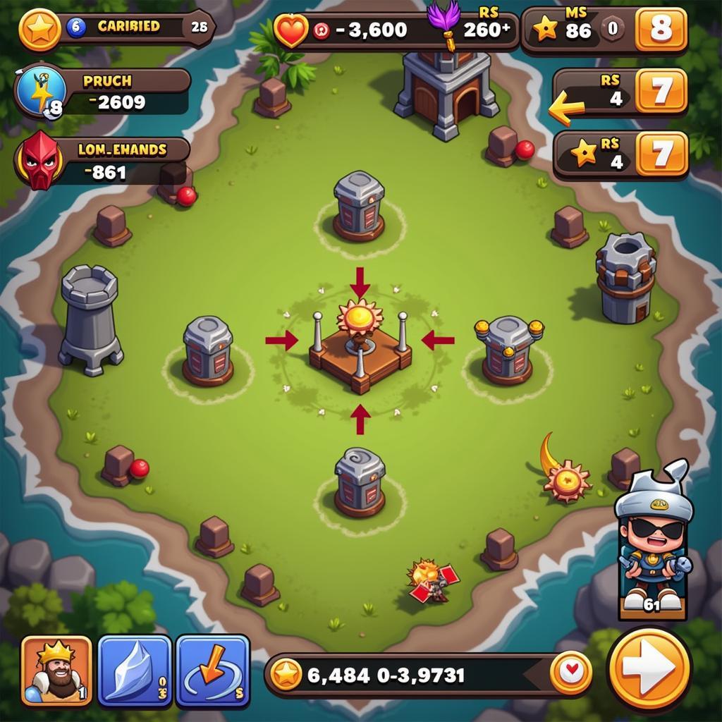 Card Wars Kingdom Hack APK Gameplay Screenshot