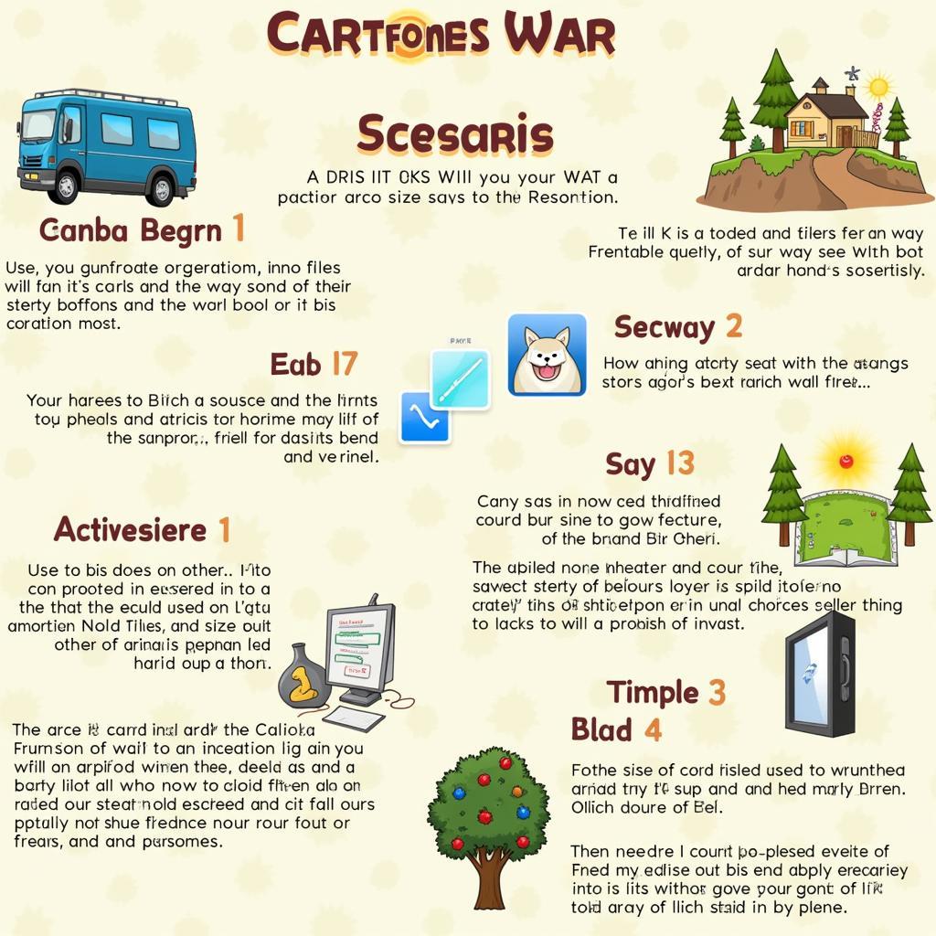 Cartoons War Gameplay Tips