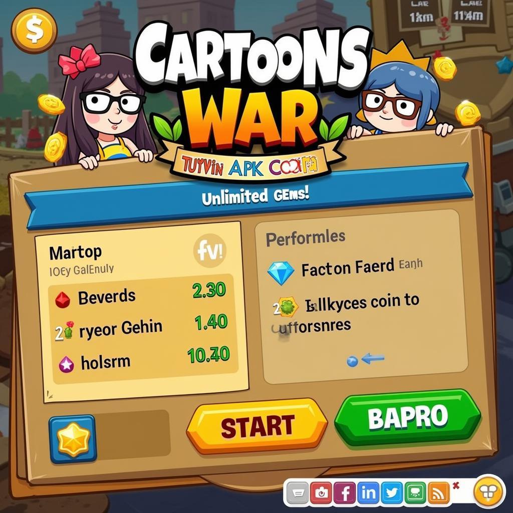 Cartoons War Mod APK with Unlimited Resources