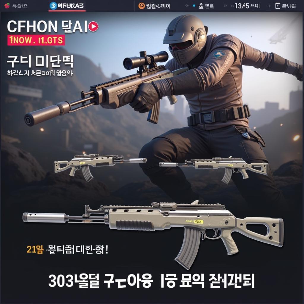 CF Mobile Korea APK Gameplay