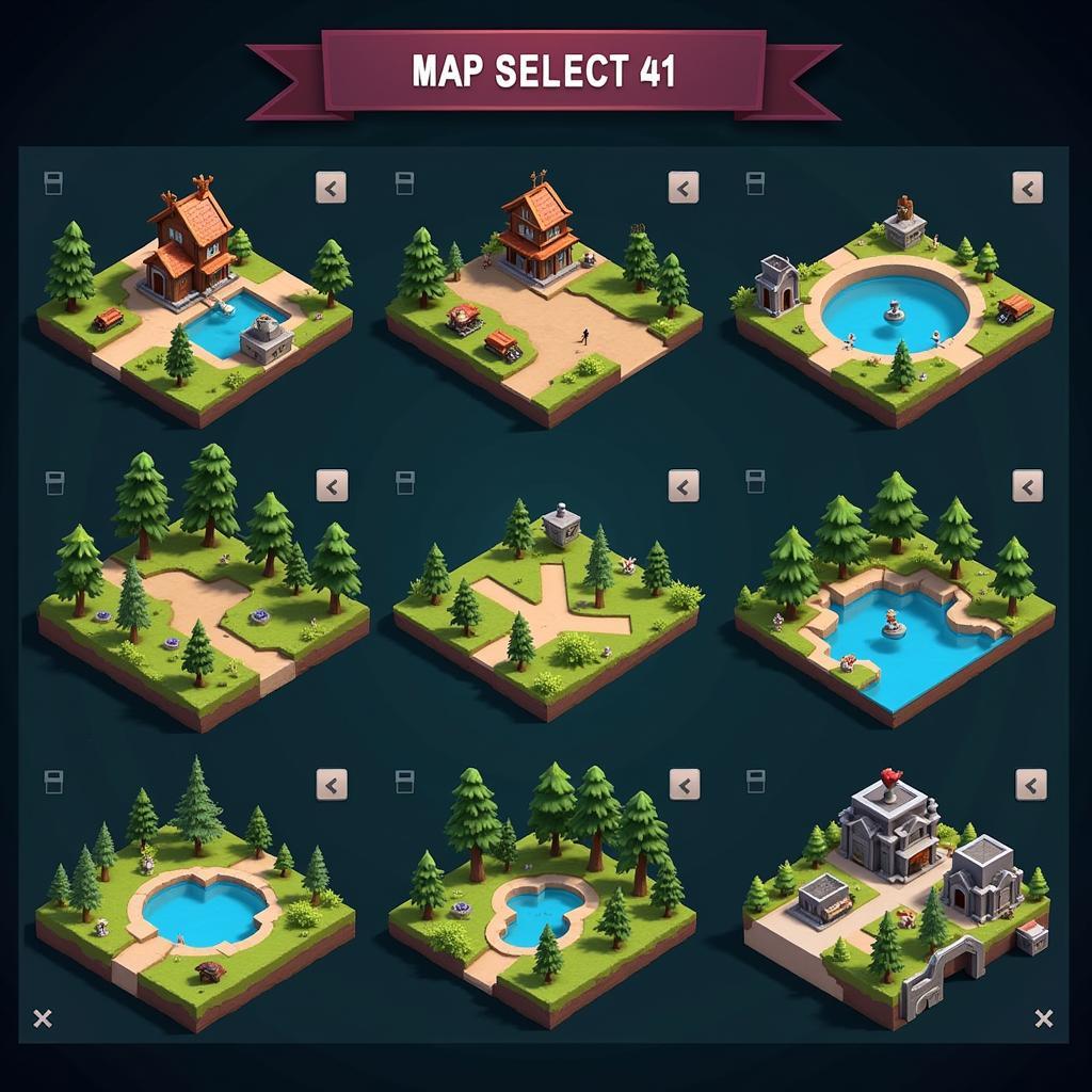 Map Selection in CF Offline 2D APK