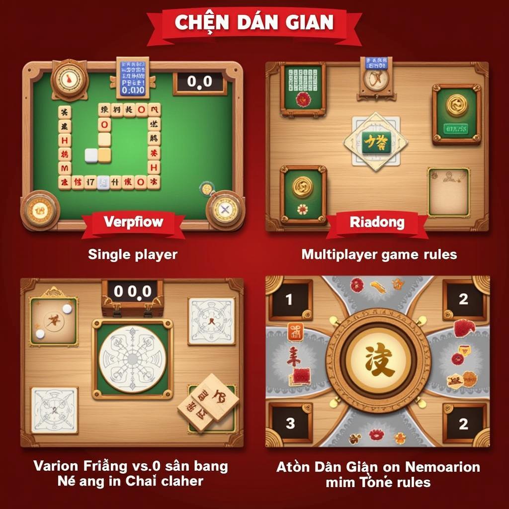 Chắn Dân Gian Different Game Modes