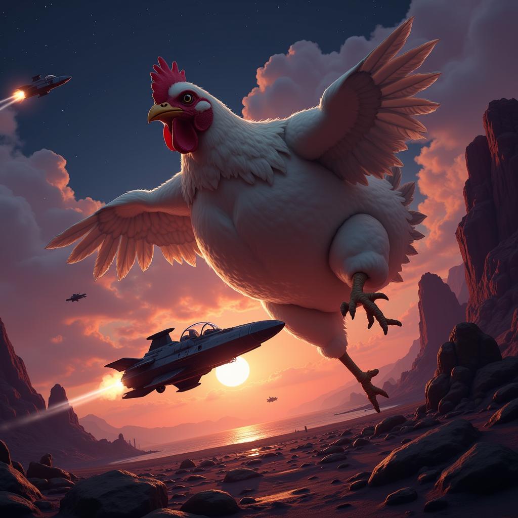 Chicken Invaders 5 Boss Battle