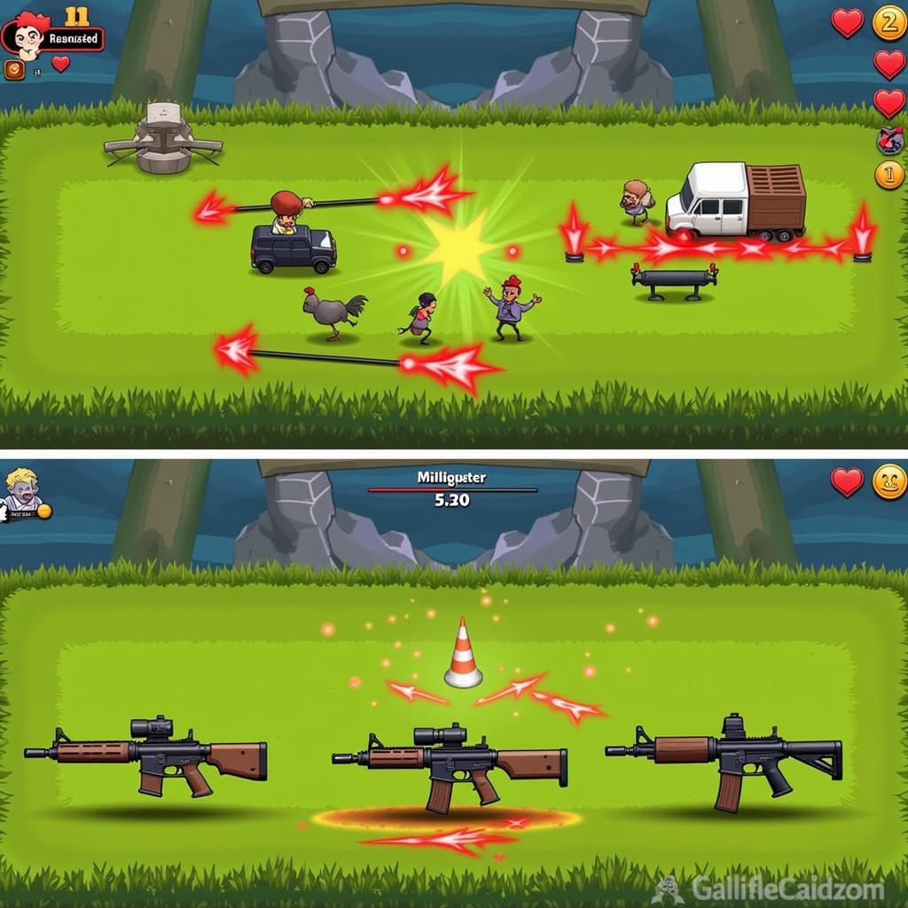 Chicken Shooter Gameplay with Mod APK Features